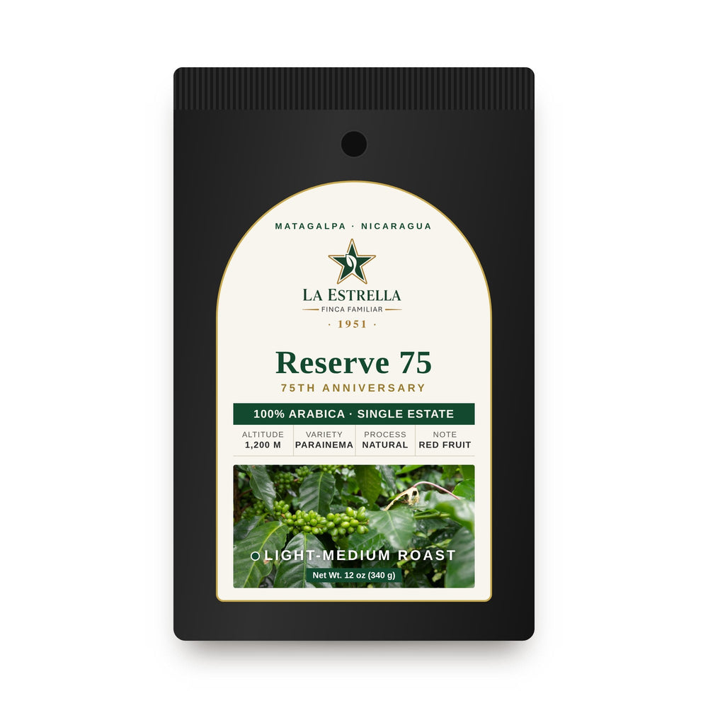 Bolsa Reserva 75 Aniversario, natural premiado, 12 oz
