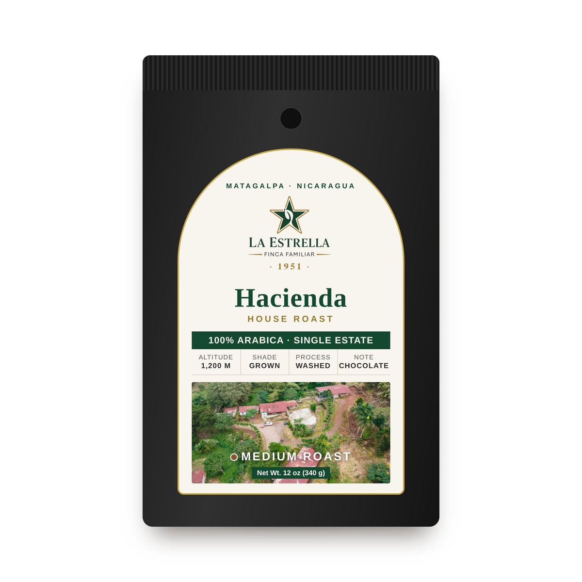 Hacienda — bolsa de 12 oz
