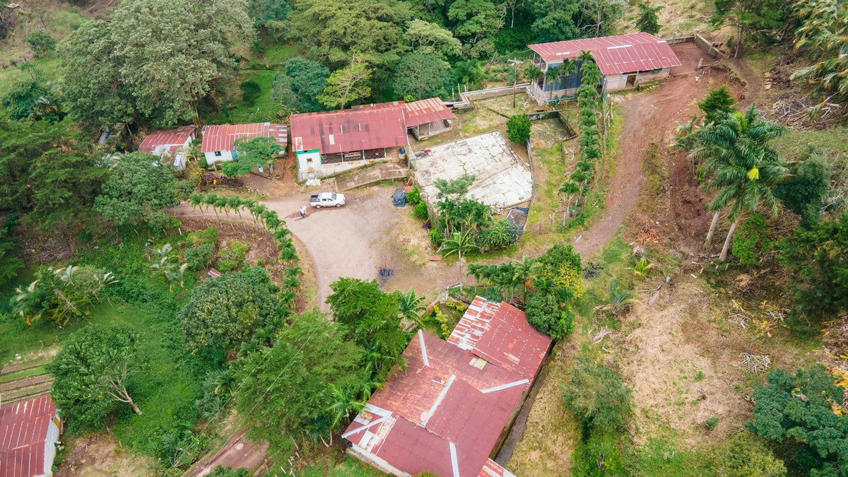The hacienda house in Matagalpa, Nicaragua